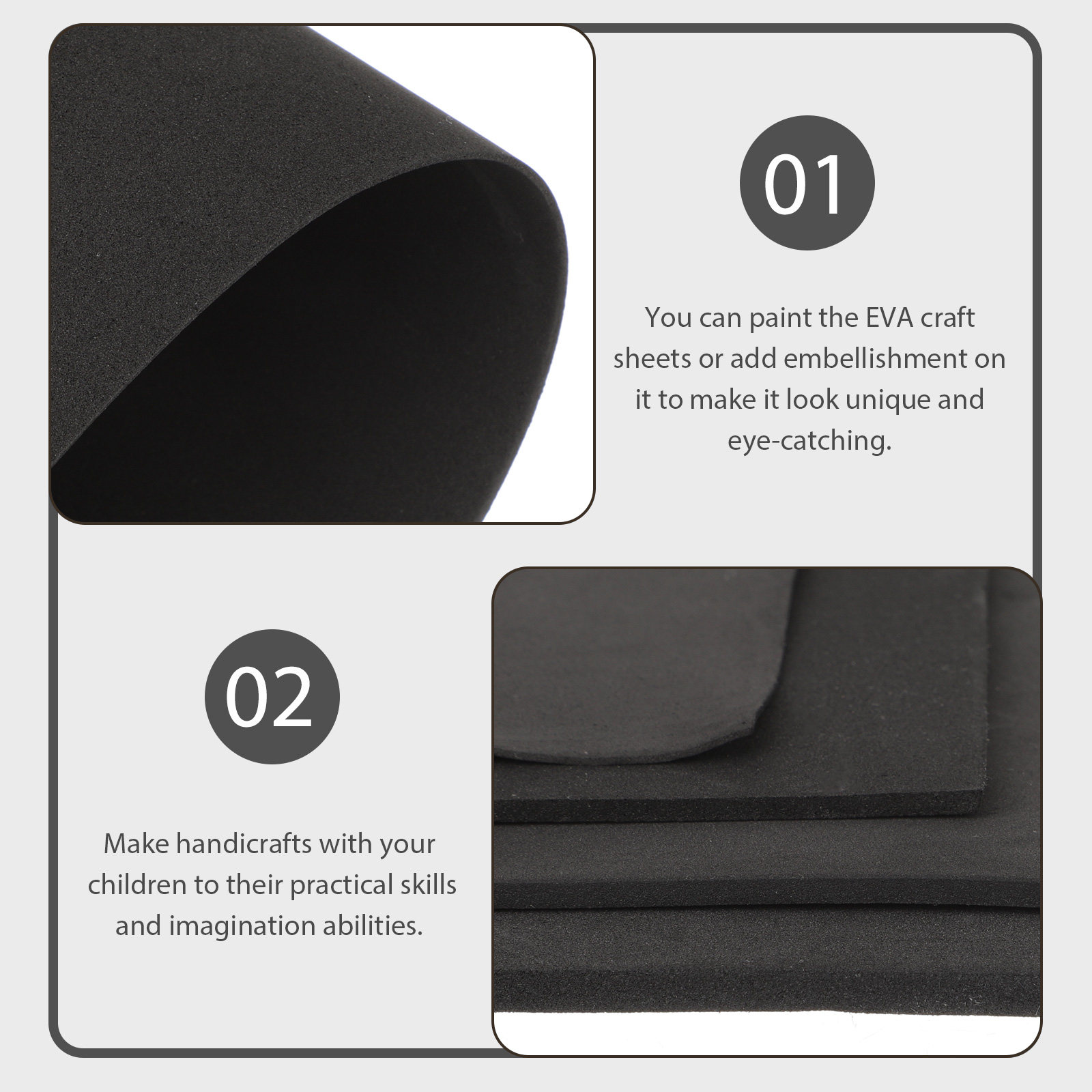 4 feuilles de mousse EVA pour  - Cosplay Prop Foam Board avis et prix