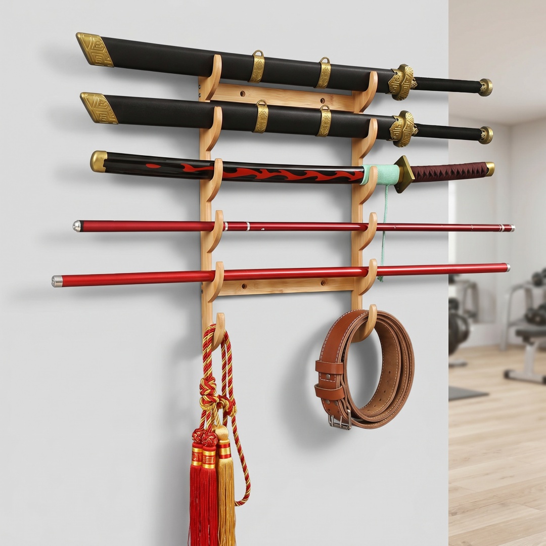 Support mural en bois 1-8 couc - Cosplay Prop Display avis et prix